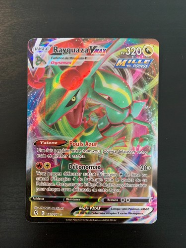 Carte pokémon rayquaza vmax - carte,