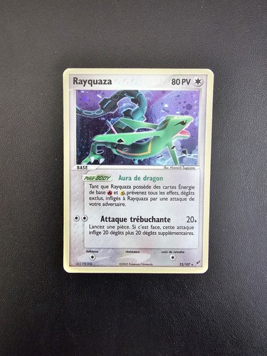 Carte pokémon rayquaza 107 - carte,