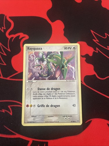 Carte rare rayquaza émeraude - rare,