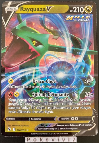 Carte pokemon rayquaza 110 - pokemon,