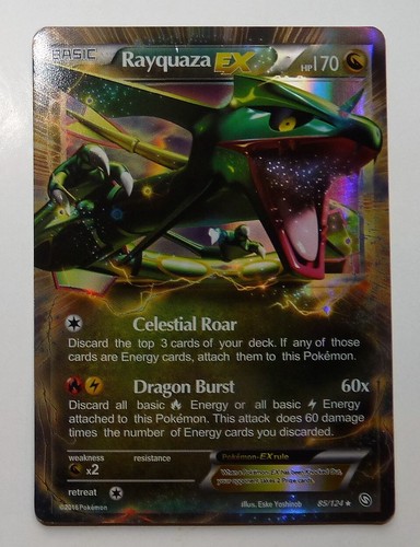 Carte pokémon rayquaza - carte,