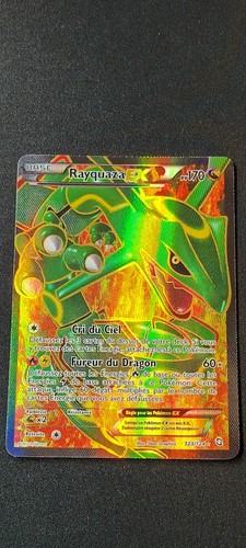 Rayquaza 123 124 carte - rayquaza,