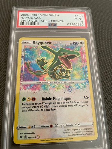 Carte pokémon rayquaza - pokémon,