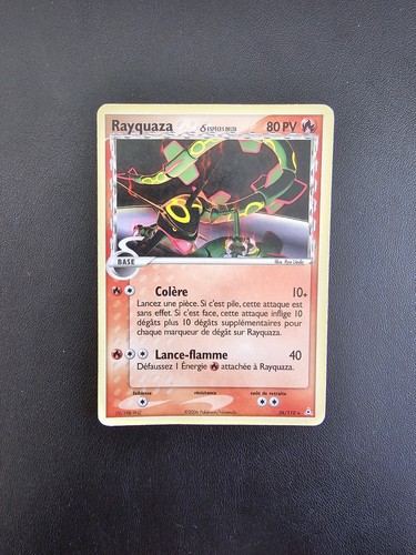 Carte pokémon rayquaza 110 - pokémon, 26/110