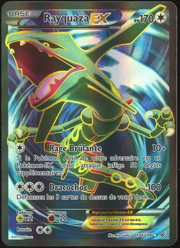 Rayquaza 104 108 pokémon - ex,