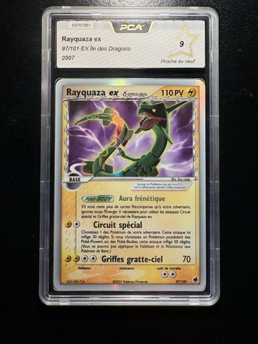 Carte pokémon rayquaza - carte, ex