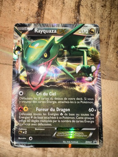 Carte pokémon rayquaza - pokémon, ex