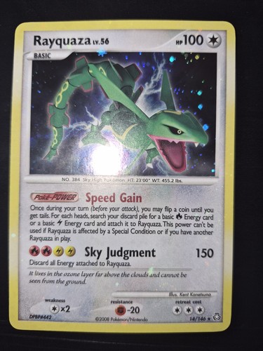 Rayquaza 146 holo rare - rayquaza,