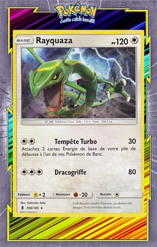 Rayquaza sl02 gardiens - rayquaza,