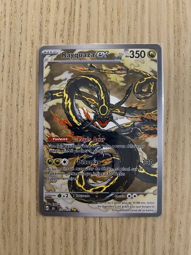 Carte pokémon rayquaza fan - pokémon, ex