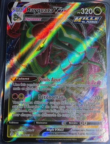 Carte pokemon rayquaza vmax - carte,
