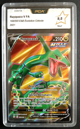 Carte pokémon rayquaza - carte,