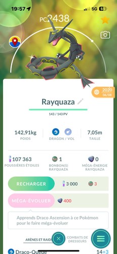 Rayquaza shyni 30days - rayquaza,
