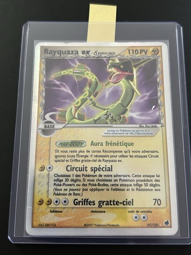 Rayquaza 101 bloc ex - ex,